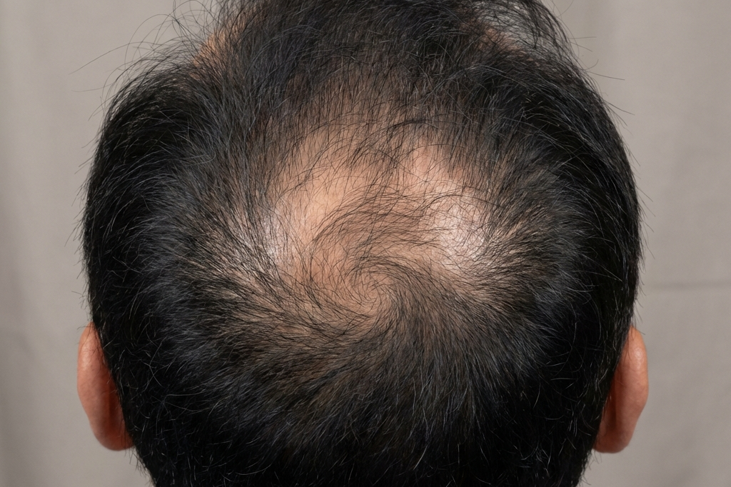 정수리 탈모