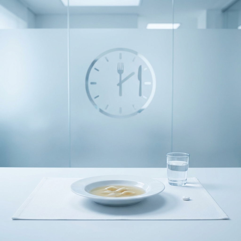 금식 시간 준수